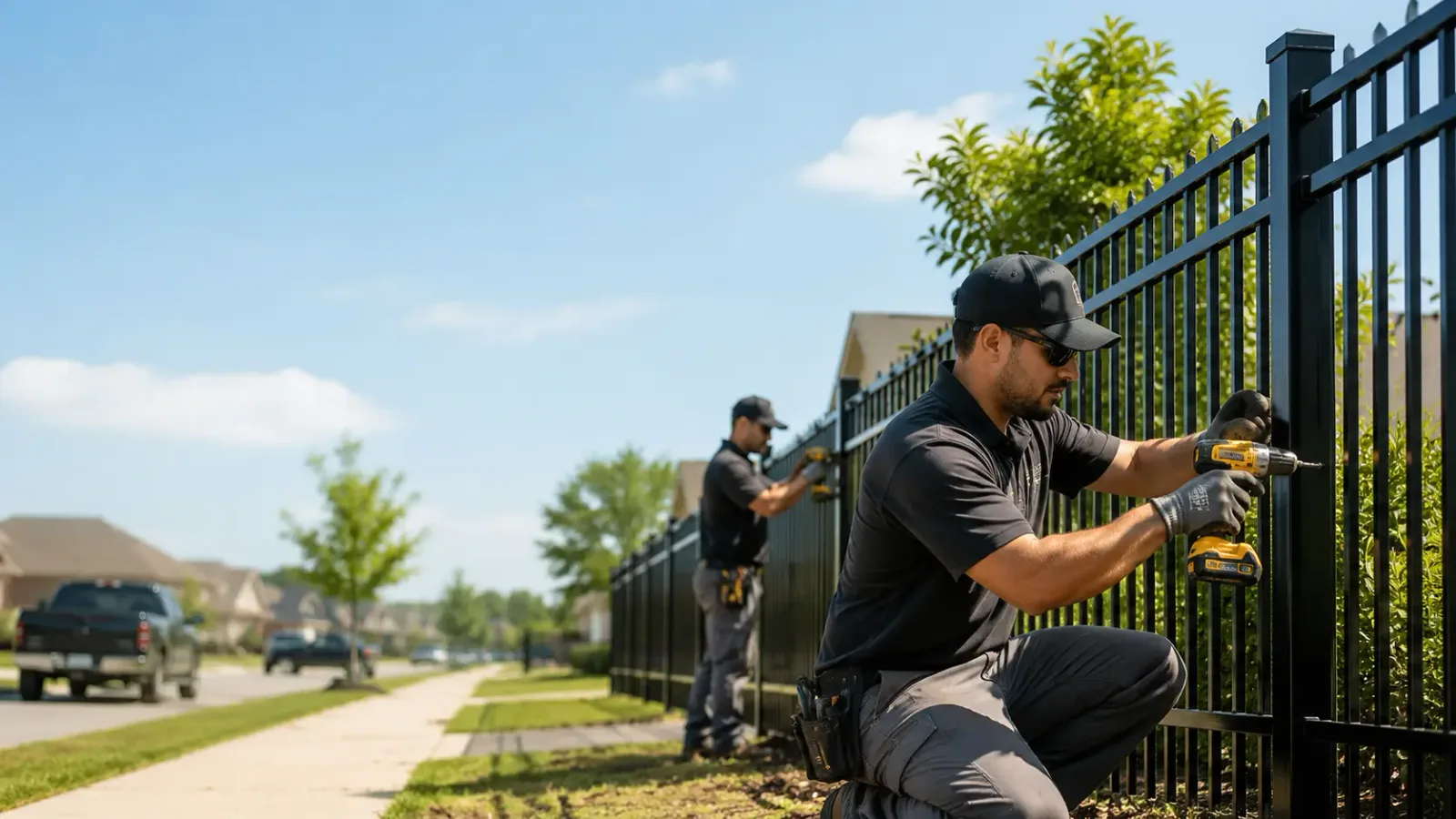 Metal Fence Installation in Mercedes, TX
